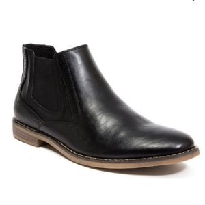 DEER STAGS MIKEY CHELSEA BLACK BOOTS SIZE 12
